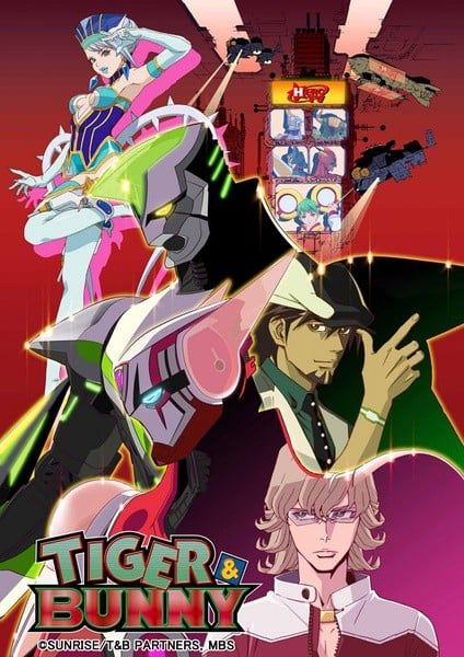 TIGER & BUNNY 2011 动漫海报