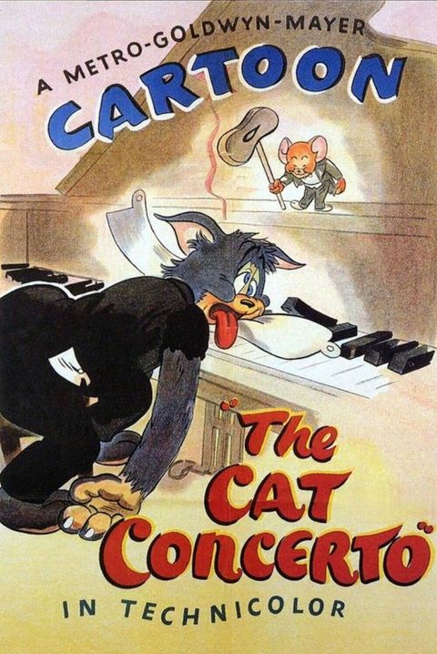 猫的协奏曲 1947 动漫海报