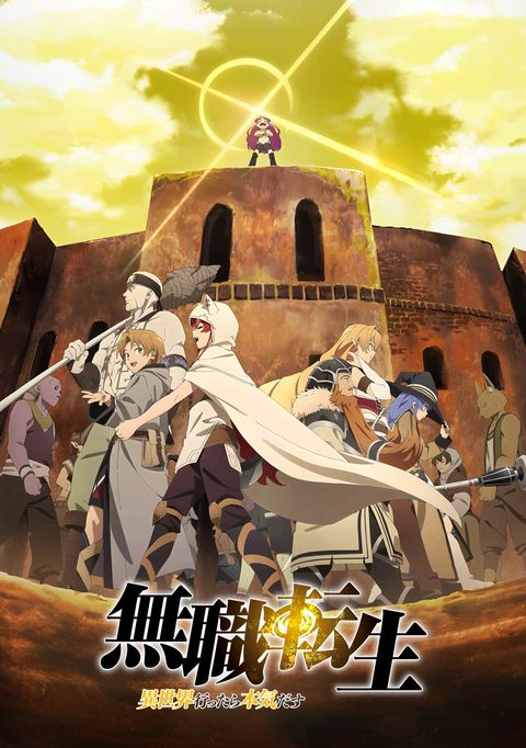 无职转生～到了异世界就拿出真本事～ 第2部分 2021 动漫海报