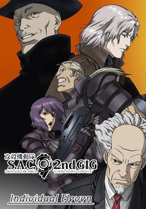 攻壳机动队 S.A.C. 2nd GIG 个别的十一人 2006 动漫海报