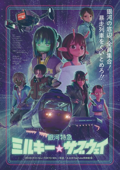 银河特急 银河☆地铁 2025 动漫海报
