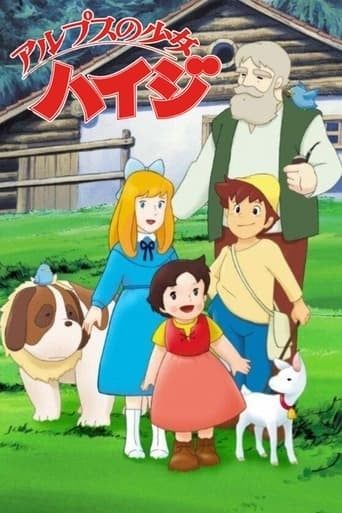 阿尔卑斯山的少女海蒂 1974 动漫海报